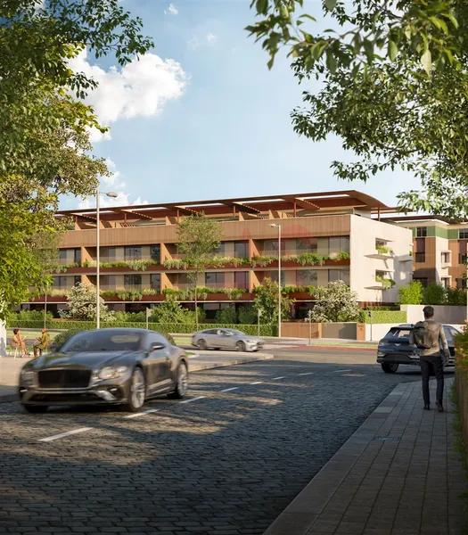 Appartement duplex 3+1, dans le complexe RAIZ, bâtiment PARQUE, à l’angle de l’avenue da Boavista, Porto