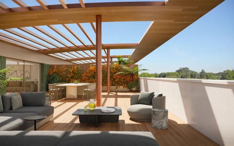 4+1 Doppelhaus-Schlafzimmer-Wohnung in der RAIZ-Siedlung, PARQUE-Gebäude, an der Av. da Boavista, Porto