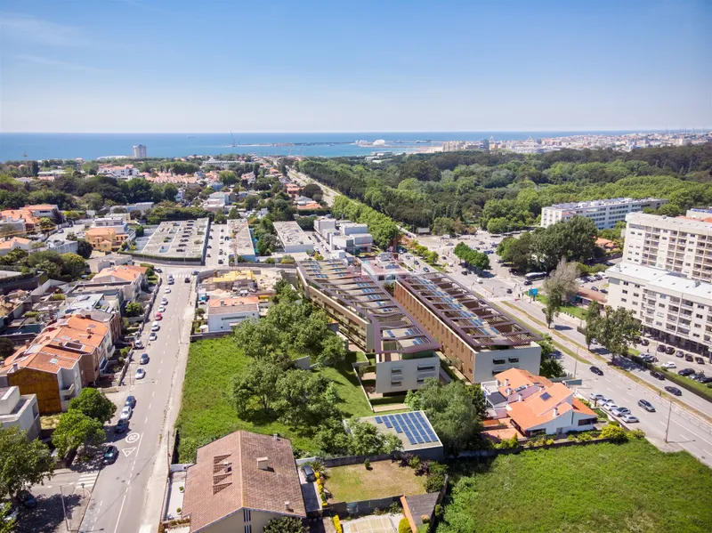 Apartamento de 2 habitaciones, en el desarrollo RAIZ, edificio PARQUE, en Av. da Boavista, Oporto