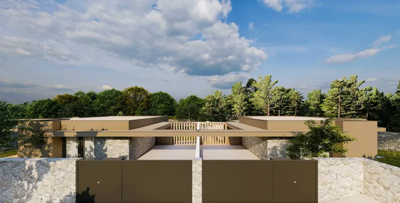 Três Lotes Individuais, Moradias R/Chão .