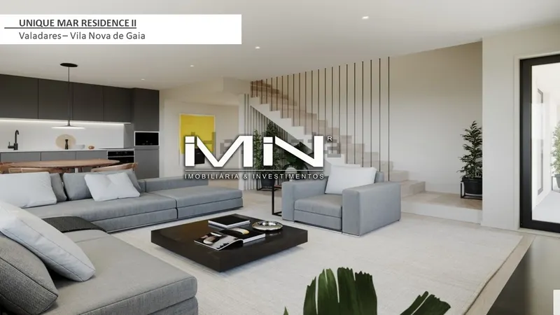 Apartamento T3 duplex Novo - 2 lugares de garagem - Ultima fração disponível.