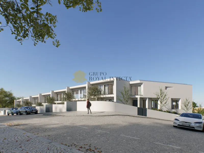 New 3-bedroom houses with 3 facades in a gated community with swimming pool.