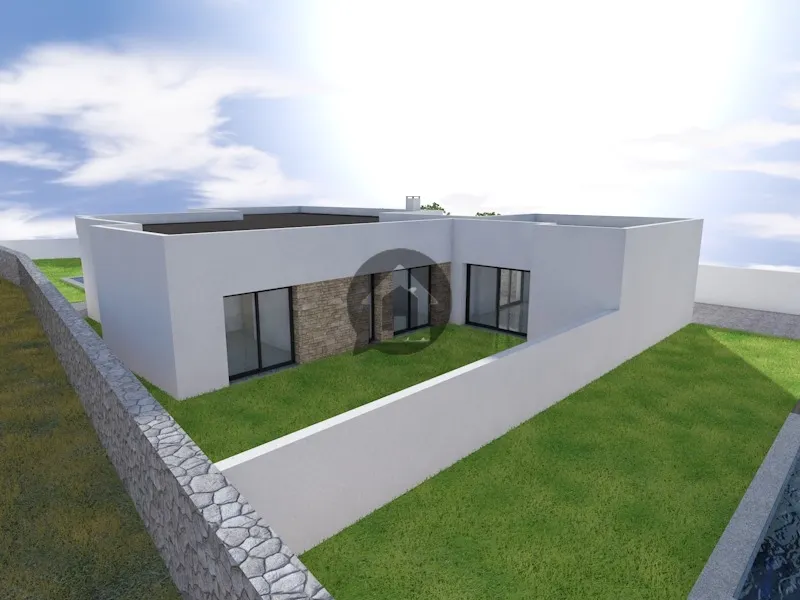 Gelijkvloerse villa op het platteland en dicht bij de stad aan de Silverkust