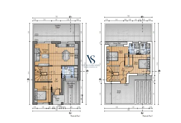 Semi-detached house T3